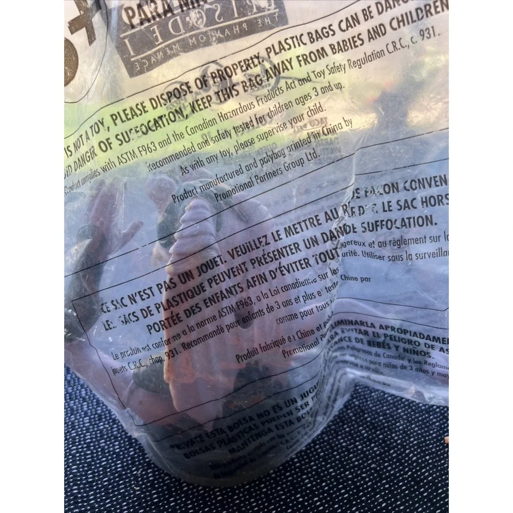Star Wars Jar Jar Binks Pizza Hut Taco Bell Figure Cup Topper 1999 New In Bag